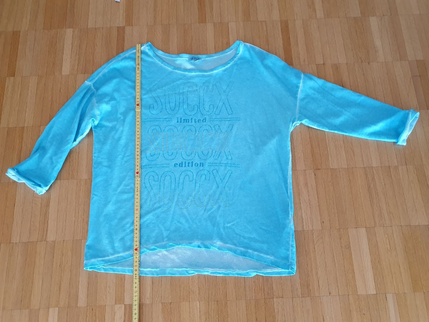 Camp David Maglioni & Felpe: Soccx Türkis Pullover – Usato da Laufenburg venduto da megane1959