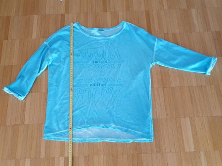 Soccx Türkis Pullover