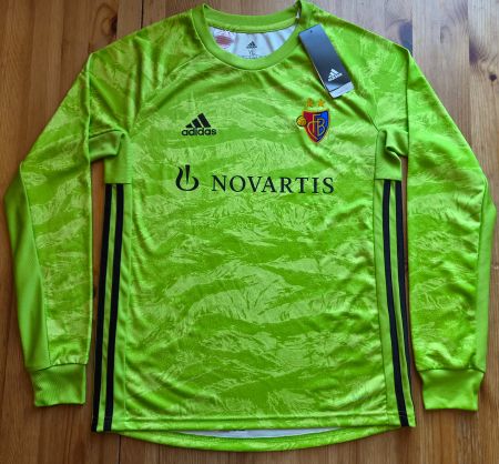 FC Basel Torwart-Trikot Grösse 164 NEU FCB Trikot Goalie