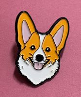 Corgi Hunde Pin Anstecker, Neu,