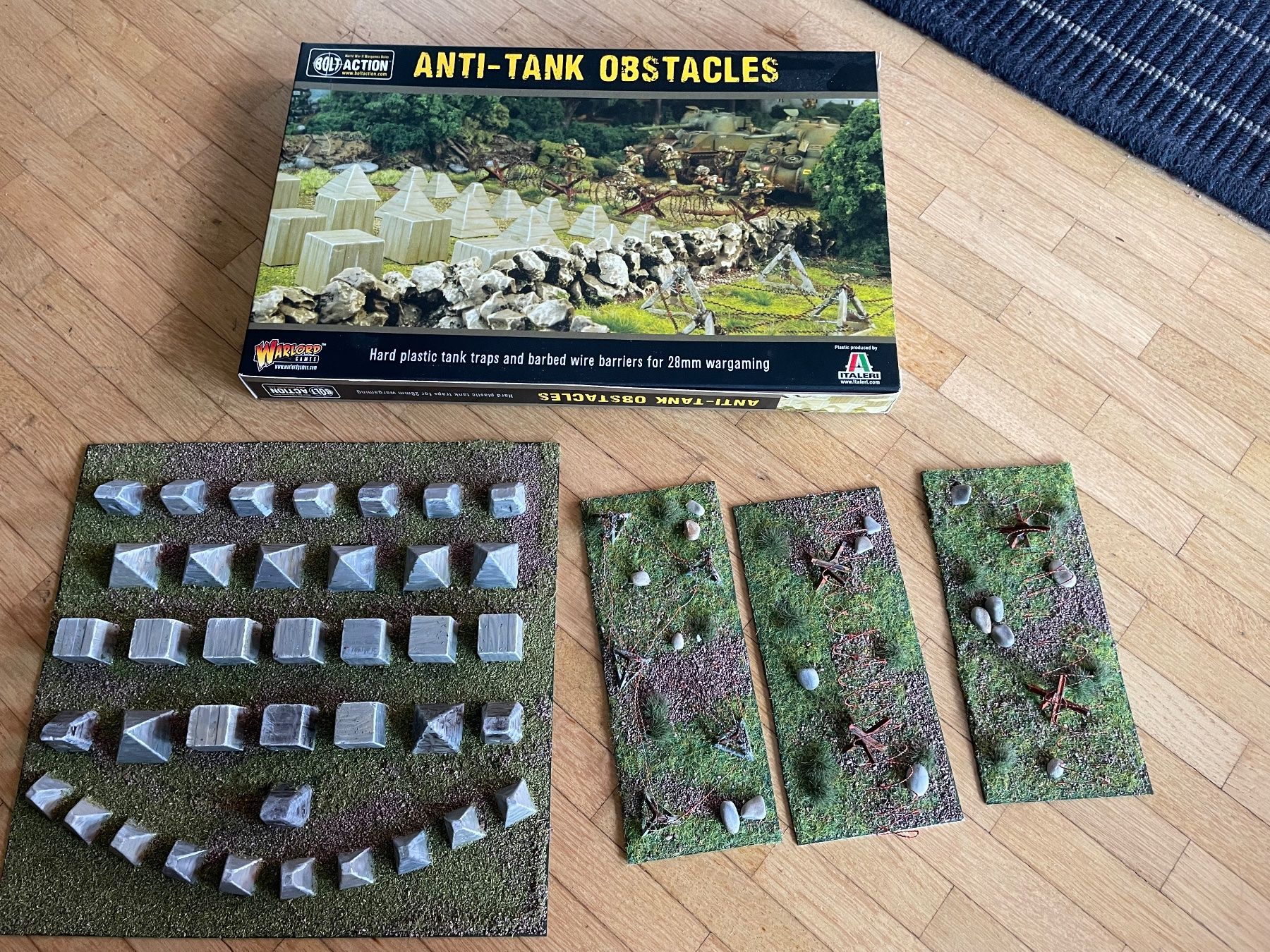 Giochi: BOLT ACTION - ANTI TANK OBSTACLES - SOFORT EINSETZBAR – Nuovo (secondo la descrizione) da Egg b. Zürich venduto da underworld 2
