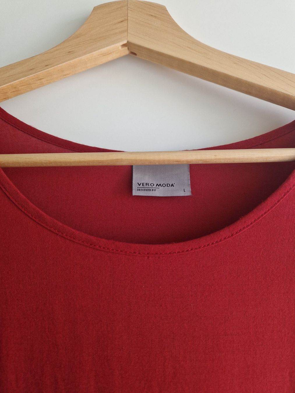 Vero Moda Camicette: Leichte rote Bluse in Grösse L – Usato da Wabern venduto da ali_bkd2 1