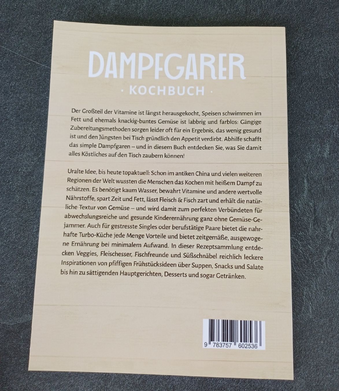 Bücher: Dampfgarer Kochbuch – Neu (gemäss Beschreibung) aus Neuendorf von Angela106 1