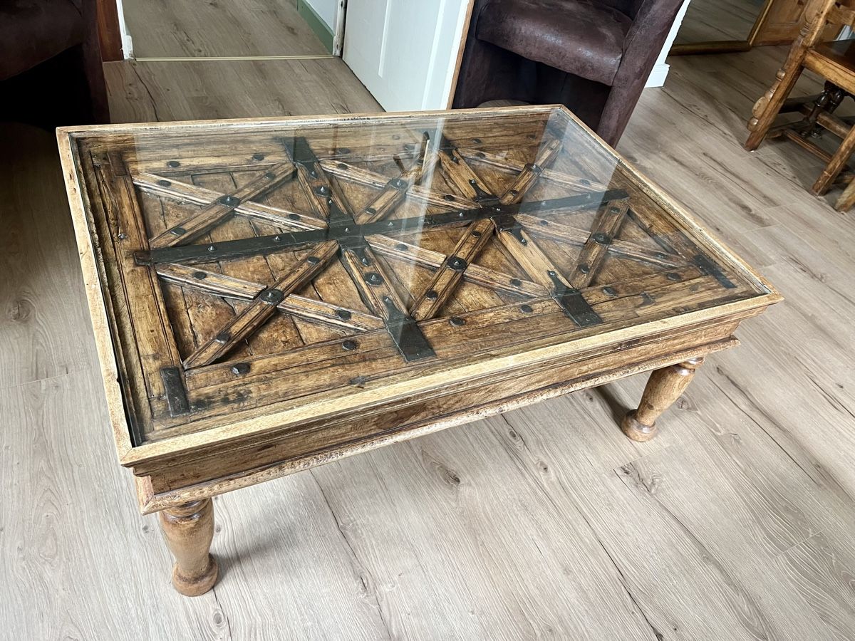 Comodini: Table basse bois et verre d'occasion – Usato da Glion venduto da tef_mfv9 1