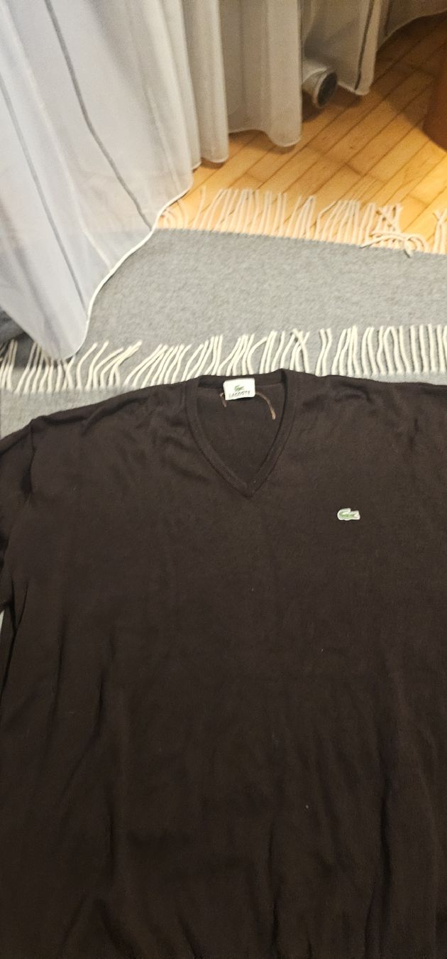 Lacoste Maglioni & Felpe: Lacoste Wollpullover, Herrenpullover, Top Zustand, Grösse XL – Nuovo (secondo la descrizione) da Riedikon venduto da Winter21.