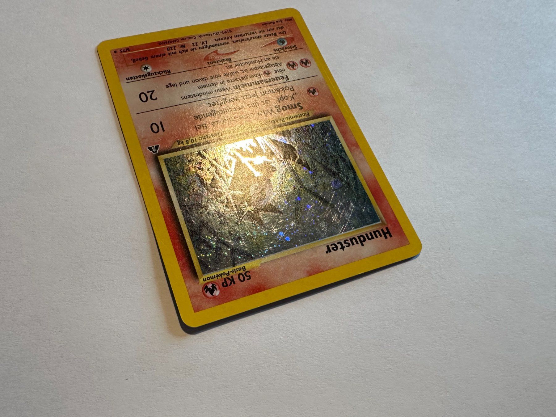 Pokémon Carte collezionabili: Hunduster holo Neo Entdeckung DE – Usato da Hagendorn venduto da Pokecollectorch 9
