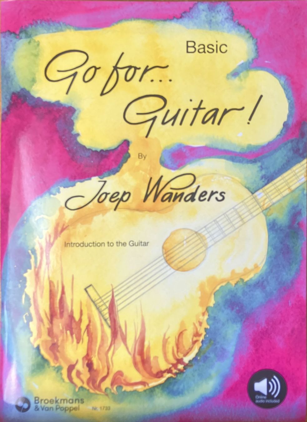 Libri: GO FOR GUITAR BASIC - Online Audio included - J. Wanders – Nuovo e nell'imballaggio originale da St-Blaise venduto da partita-ch
