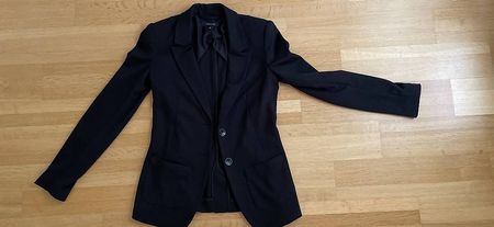 Schwarzer Blazer 'comma' - Gr 34