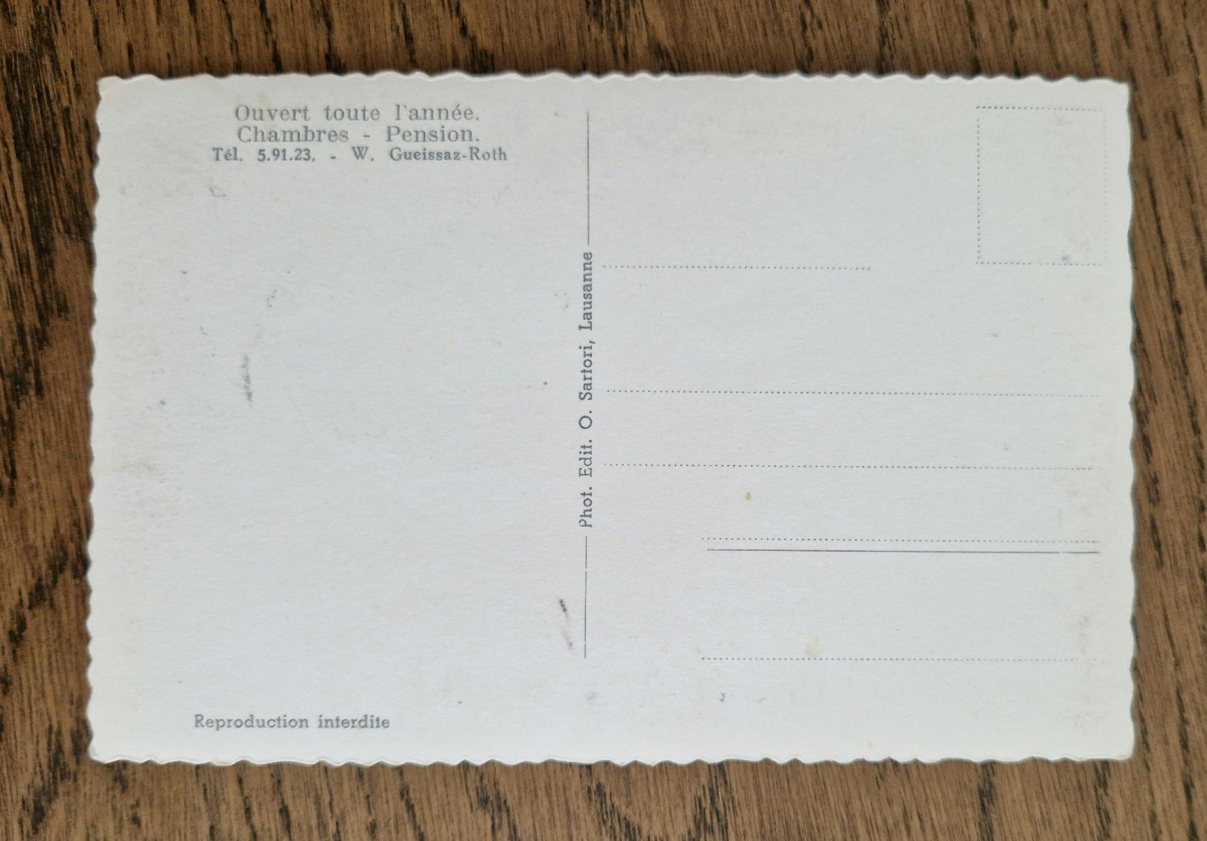 Cartoline postali: Auberge du Lac des Joncs – Usato da Ebikon venduto da Donar50 1