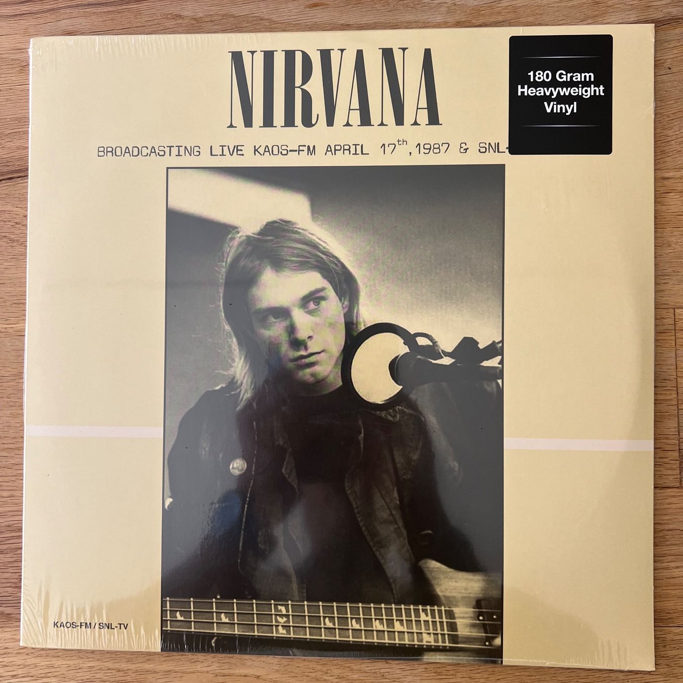 Dischi in vinile: Nirvana - Broadcasting Live KAOS-FM / 1. EU-Press. 2017 -NEW – Nuovo e nell'imballaggio originale da Gais venduto da soundcave57