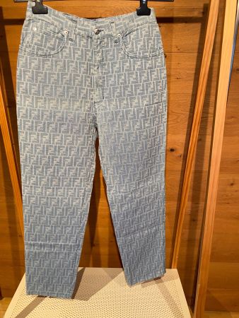 Fendi Jeans Vintage High Waist Gr. 42