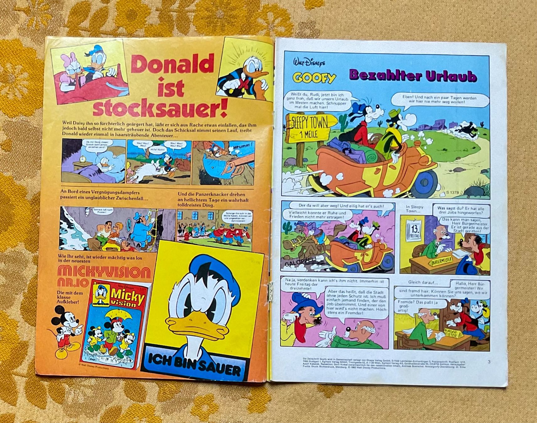 BD: Goofy Heft Nr 10 von 1982 – D'occasion à Endingen par nathan05 1