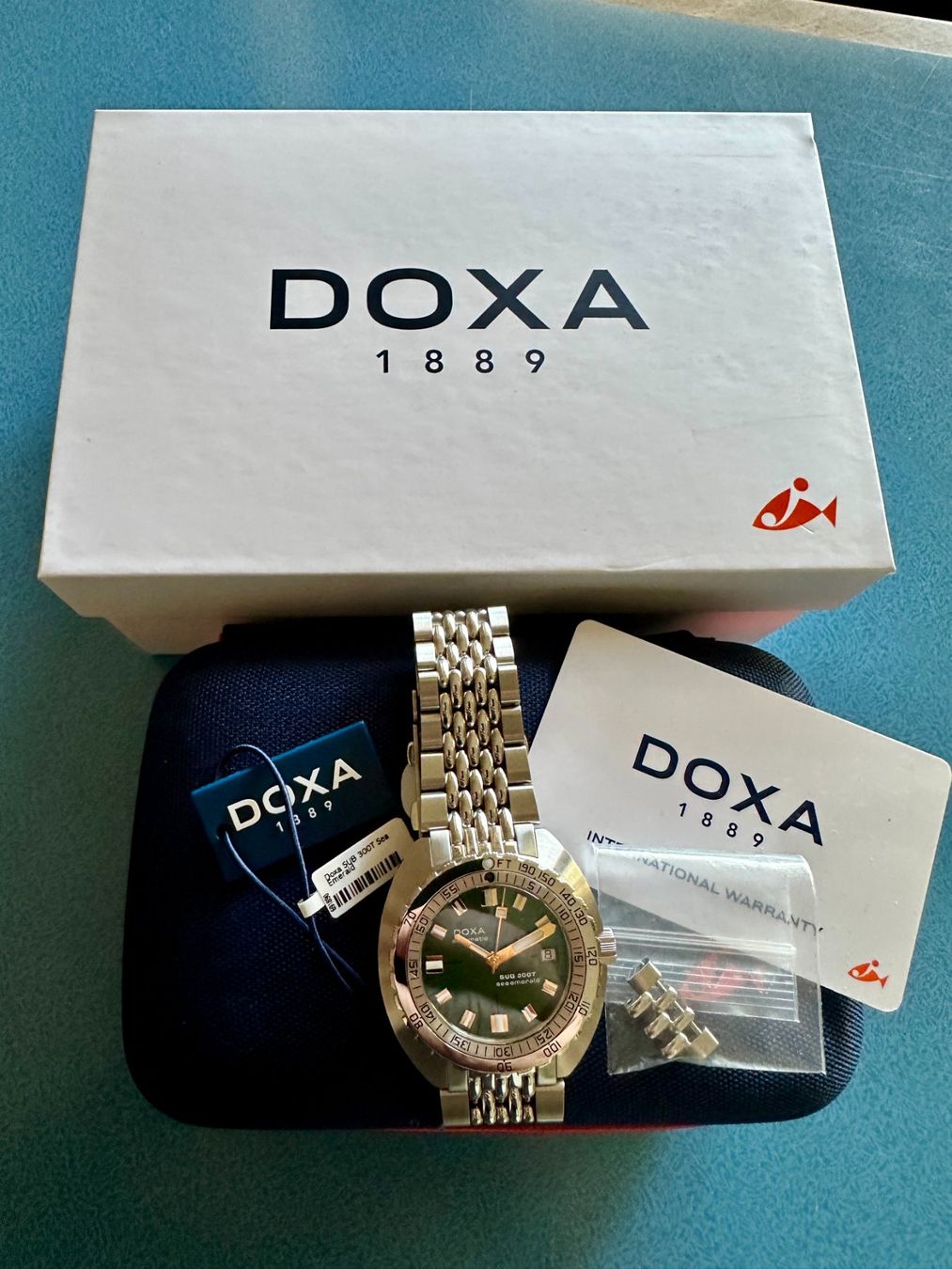 Doxa Orologi: DOXA SUB 300T Sea Emerald – Usato da Zürich venduto da ms12345 6