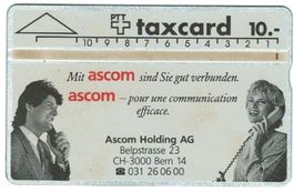 Taxcard 001D_07255 Ascom Holding (K-90/2A)