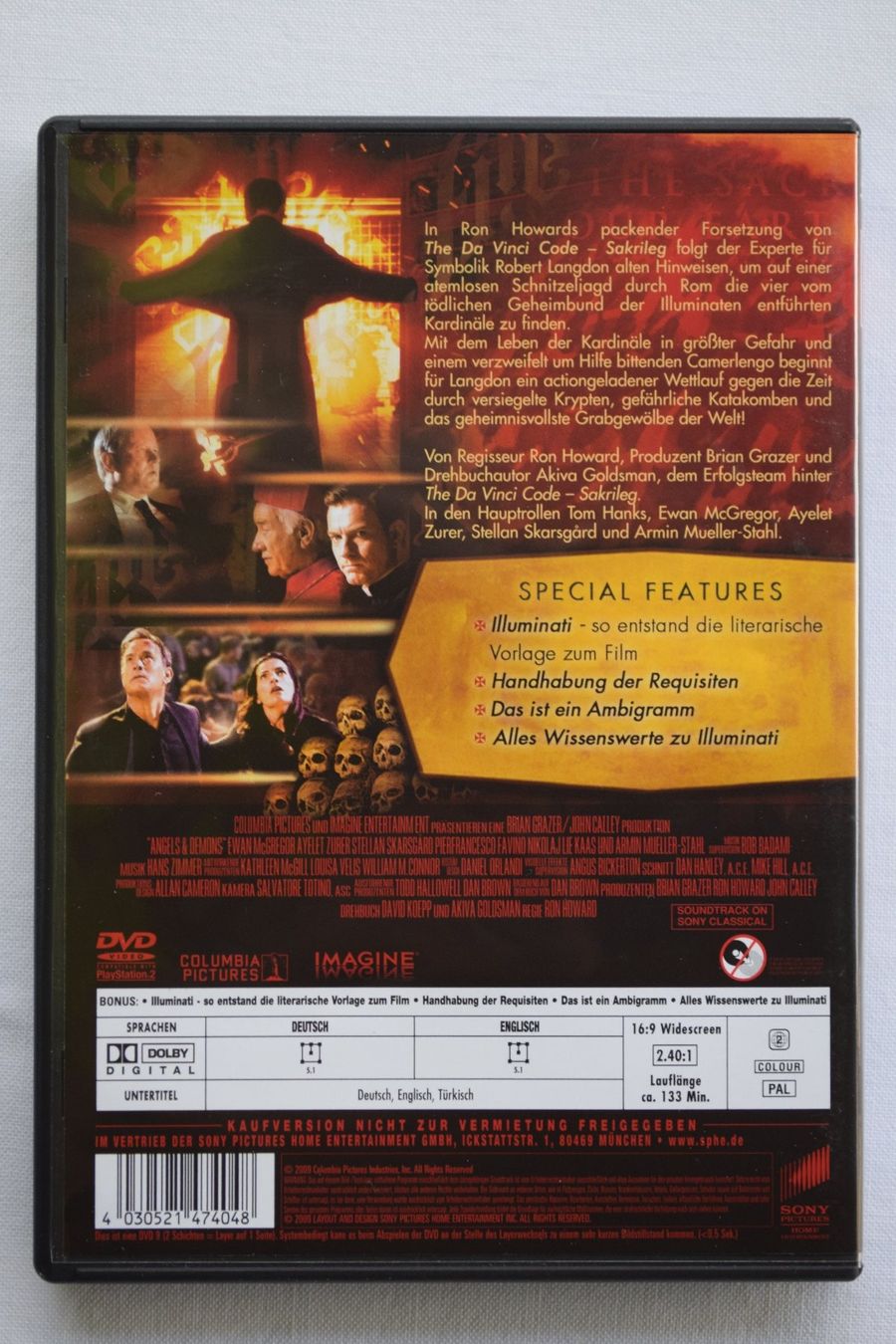 Tutti i DVDs: ILLUMINATI/ANGELS & DEMONS (231) – Usato da Reutigen venduto da DONDON55 1