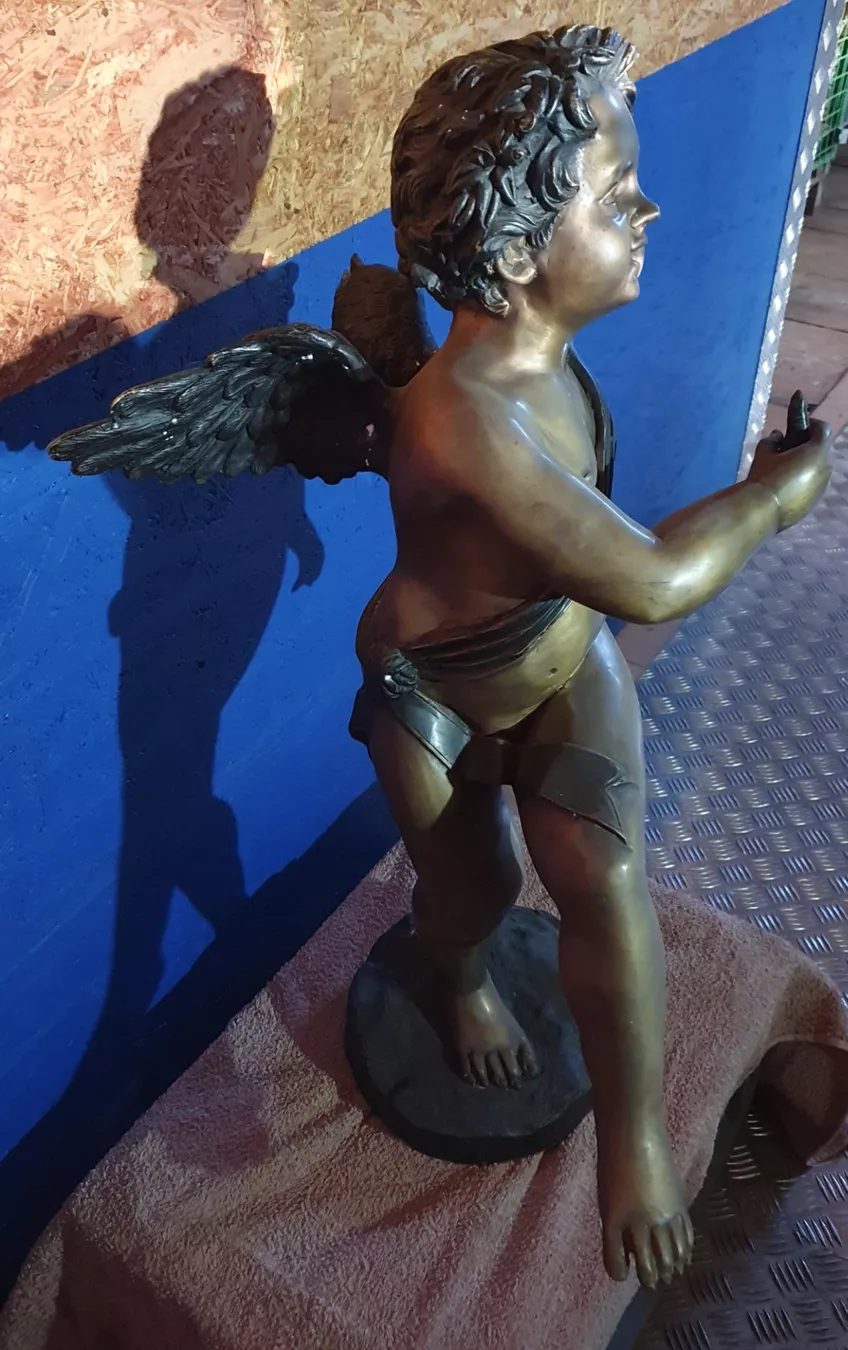 Statuette: Engel in Bronze 65cm – Usato da Muri AG venduto da Edlerweiss 1