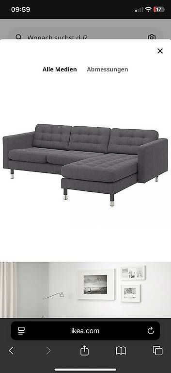 Divani: Sofa Landskrona – Usato da Schaffhausen venduto da dav_5vx8