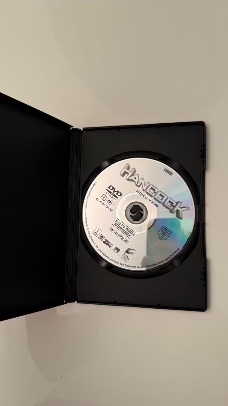 Tutti i DVDs: Hancock DVD Will Smith Action Film – Usato da Schindellegi venduto da zeitlos.vintage 1