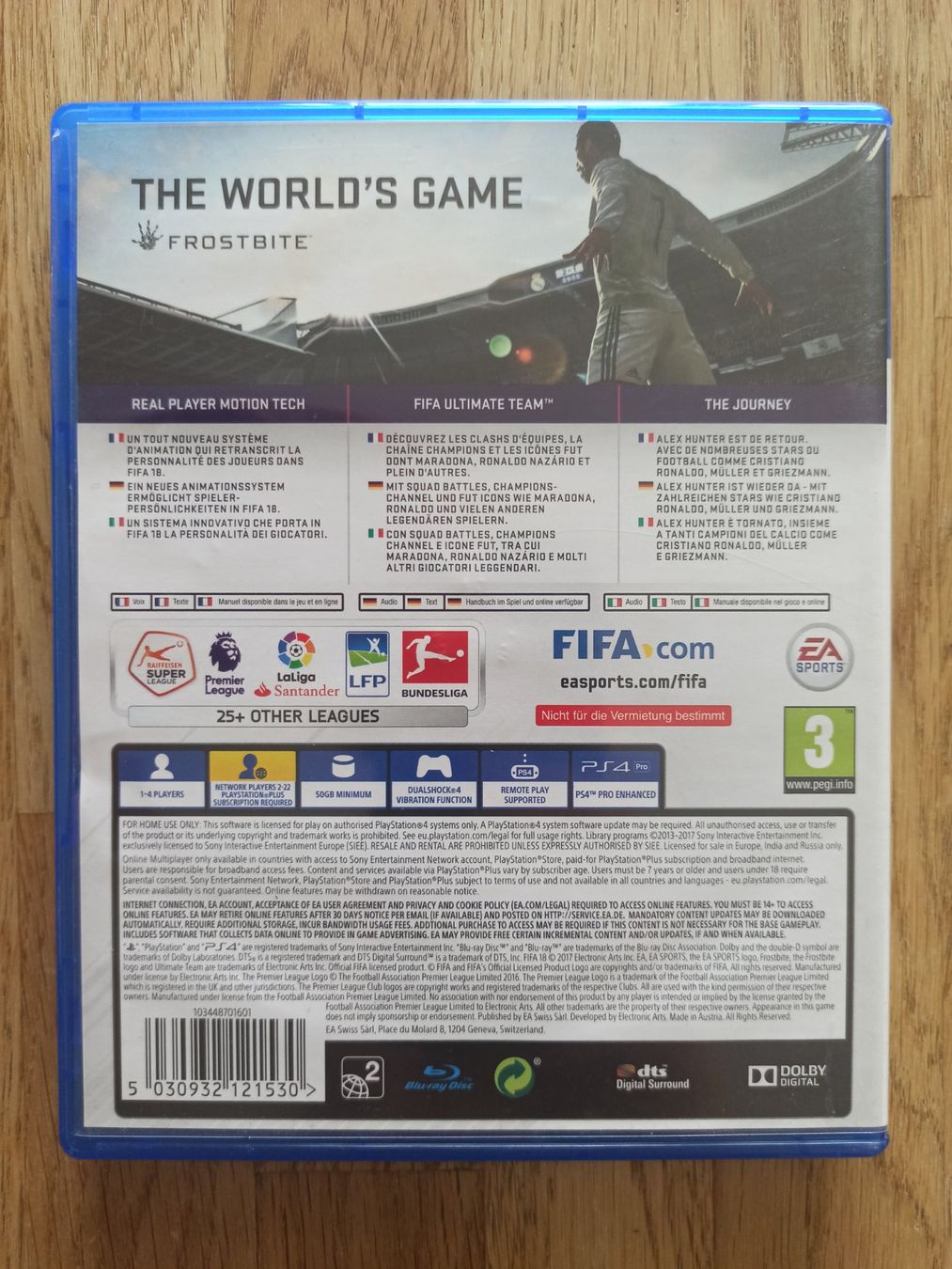 Giochi: FIFA 18 PS4 / PS5 – Usato da Oberweningen venduto da mar_87mx 1