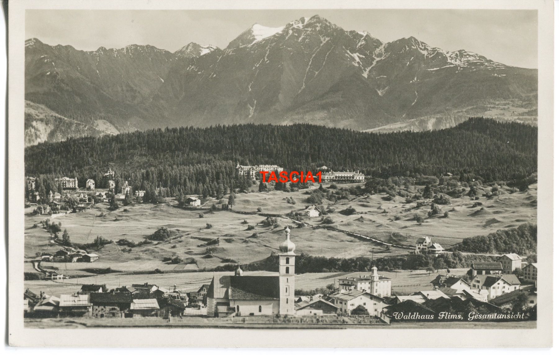 Cartoline postali: Flims Waldhaus 1930 – Usato da coglio venduto da Tascia1