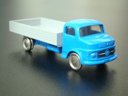 Lego Mercedes 310 Rundhauber Lastwagen blau 1:87 H0 rar