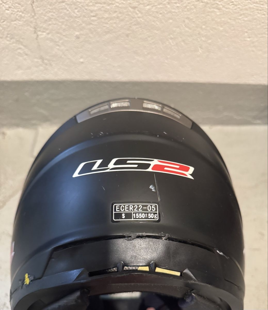 Caschi & visiere: Casque moto LS2 noir, taille S, norme ECE 22.05 – Usato da Horgen venduto da Clavin120823 3