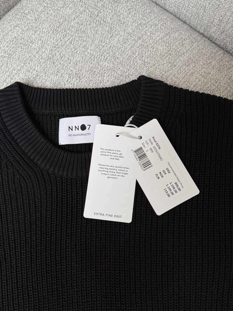 Maglioni & Felpe: NN07 Strickpullover Schwarz Grösse S, Neu – Nuovo (secondo la descrizione) da Biel-Benken BL venduto da Aplus0 2