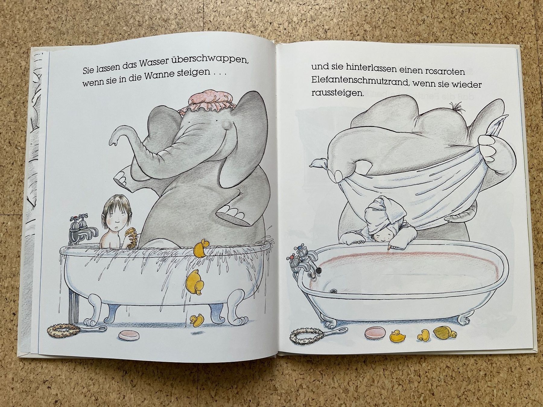 Libri: Bilderbuch "Immer Ärger mit den Elefanten", Ch. Riddell – Usato da Grosswangen venduto da Vita500 2