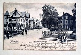 Winterthur - Inneres Lindt - Bariere - Schwalmenackerstrasse