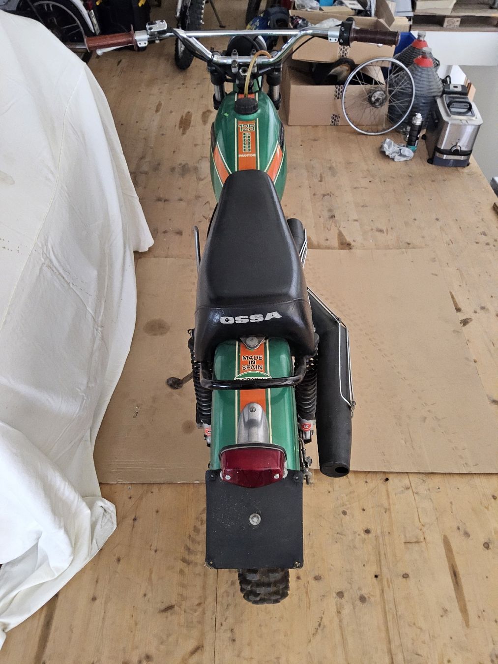 Enduro: Ossa 125 Phantom  – Defekt aus Tägerschen von Amadeus67 7