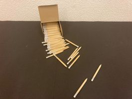 Restposten Bleistifte mit Radiergummi, 150 Stück