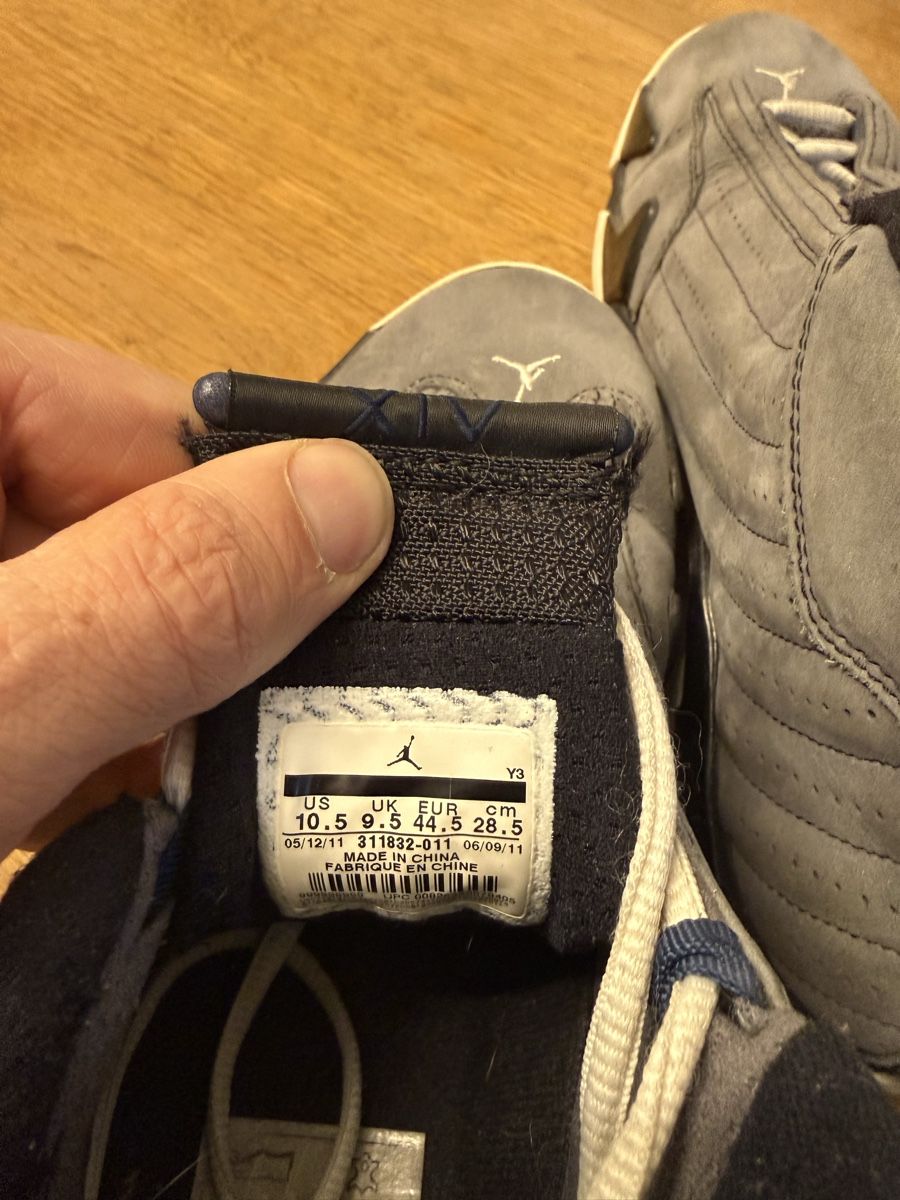 Jordan Herrenschuhe: Jordan 14 Retro Light Graphite (2011) 44,5 – Gebraucht aus Seewen SO von civicmugen2 2