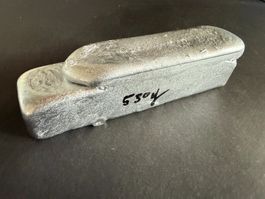 Dekorativer Aluminiumbarren 550 g, Fehlguss