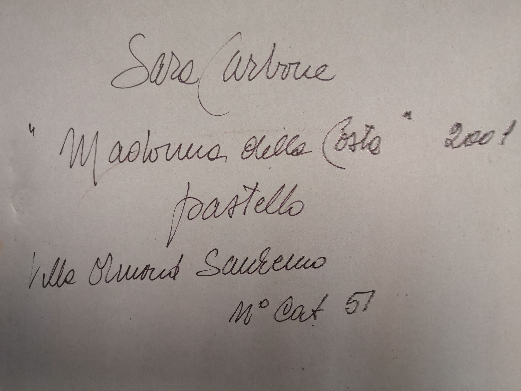 Gemälde: SARA CARBONE peintre italienne – Gebraucht aus Genève von Qanil77 6
