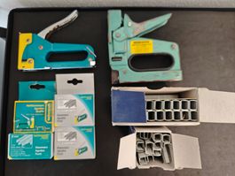 2 Tacker Bostitch /Technocraft mit Klammern