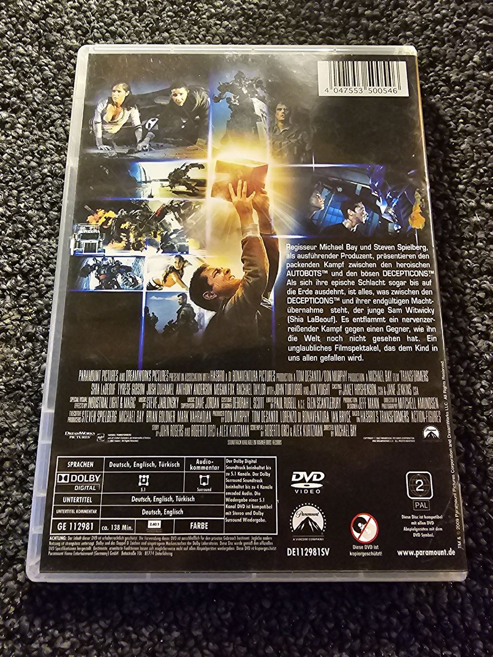 Tutti i DVDs: Transformers DVD (20128) – Usato da Ruswil venduto da jan_bxl5 1
