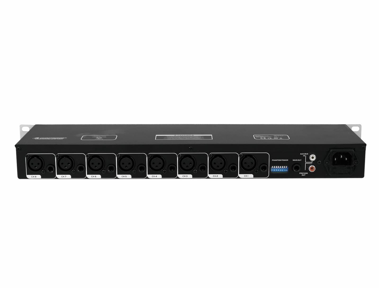 Sistema di controllo: OMNITRONIC MLM-81 Mikrofon-Line-Mixer – Nuovo e nell'imballaggio originale da Däniken SO venduto da Profog1 2