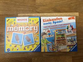 Migros Memory + Einkaufen Spiel