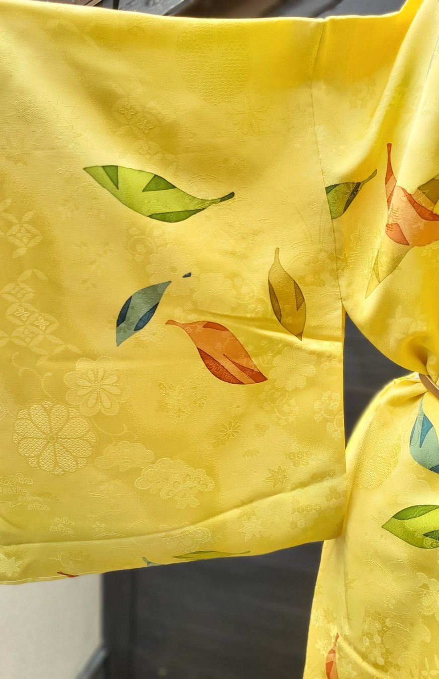 Kimono: Kimono jaune – Nuovo (secondo la descrizione) da Fribourg venduto da VictoriaShop7 6