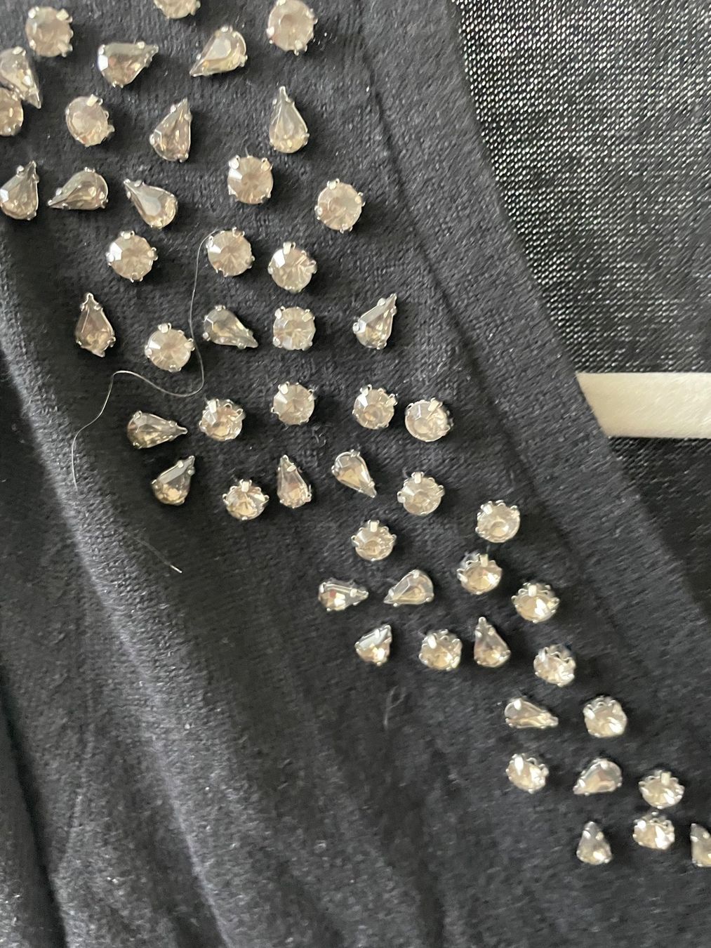 Mango Giacche: Mango Strickjacke mit Glitzersteinen Gr M – Nuovo (secondo la descrizione) da Zürich venduto da Pony74 1