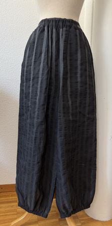 Pantalons OZAI N KU rayés noirs taille S neuf