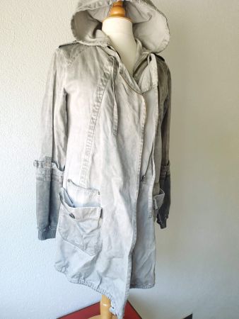 NILE ATELIER XS S MANTEL JACKE LONGJACKE top zu PULLI  BLUSE