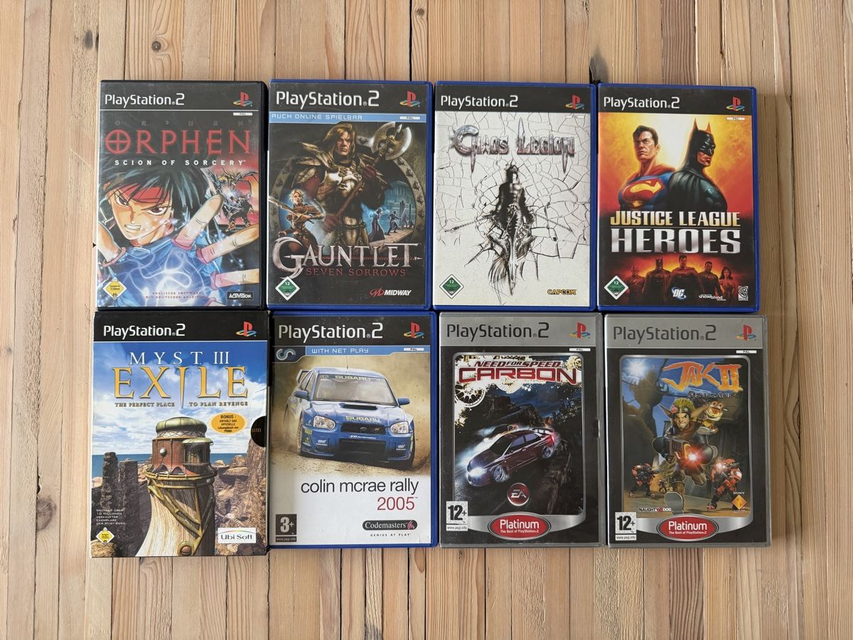 Sony Jeux: Playstation 2 Spiele Sammlung – D'occasion à Winterthur par pandorra11 1