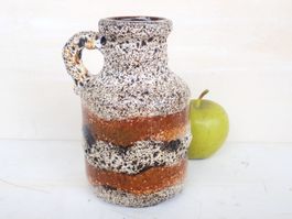 Vase Keramik Fat Lava Space Age 70er Vintage