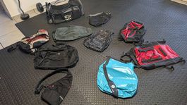 10 Taschen Rucksäcke Säcke