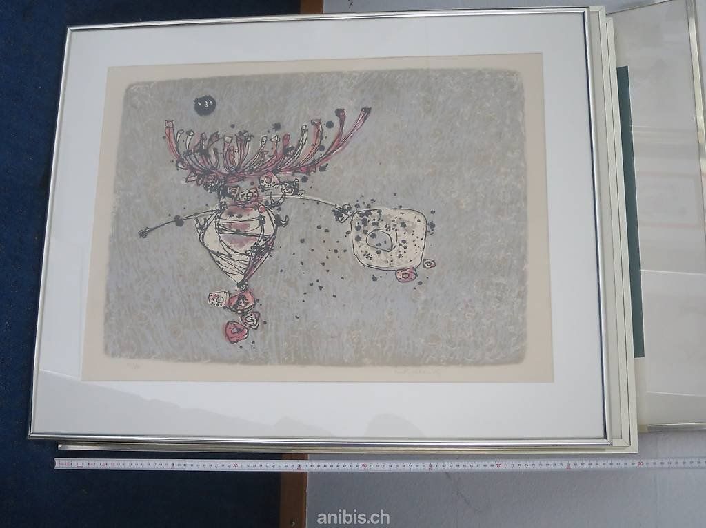 Grafiken & Lithographien: sign. Lithografie von Marco Richterich – Neu (gemäss Beschreibung) aus Zürich von 1.Simon 1