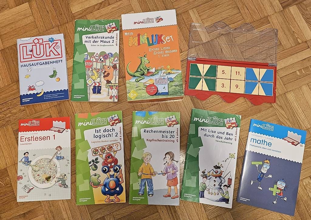 Giochi: Mini Lük mit mehrere Übungshefte – Usato da Münchenbuchsee venduto da Bussistyle