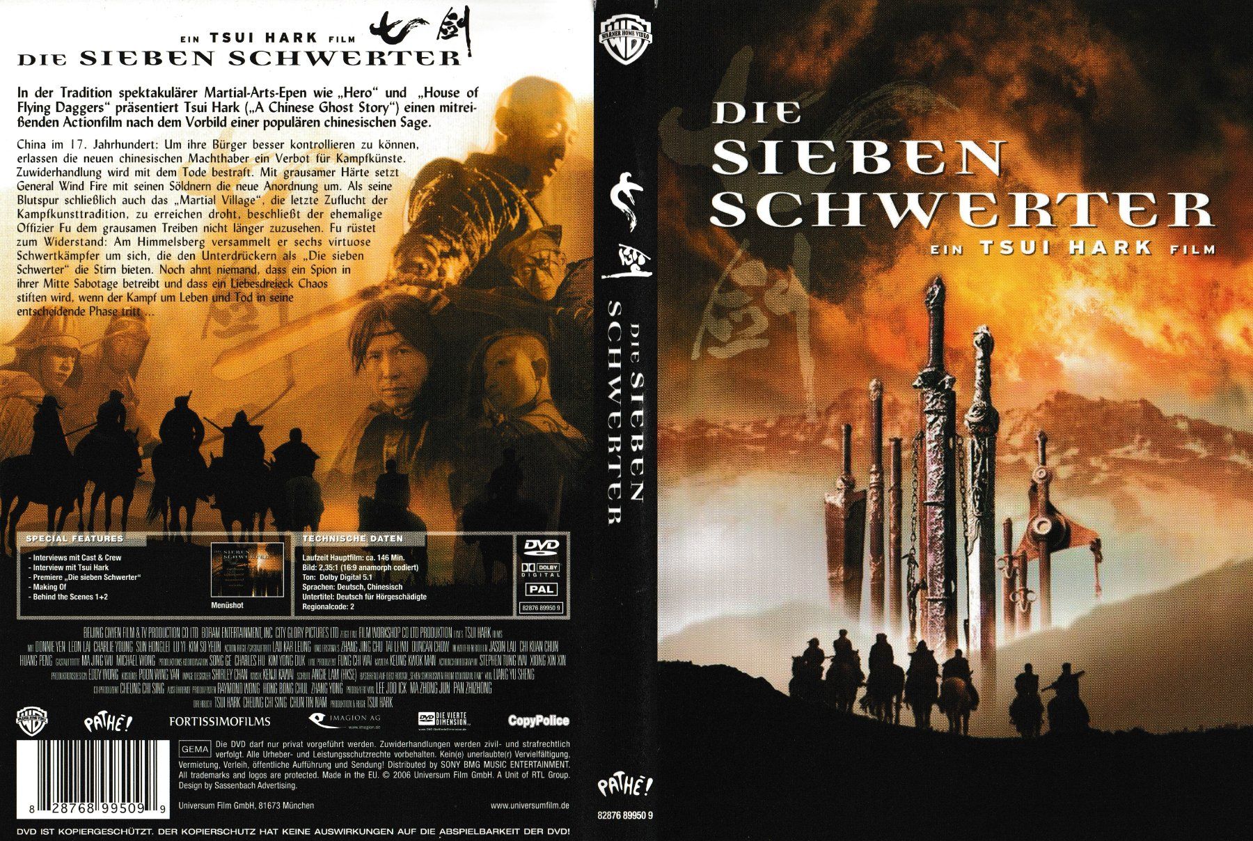 Tutti i DVDs: DVD - Die sieben Schwerter – Usato da Langnau am Albis venduto da MediaRescuerKeLoX