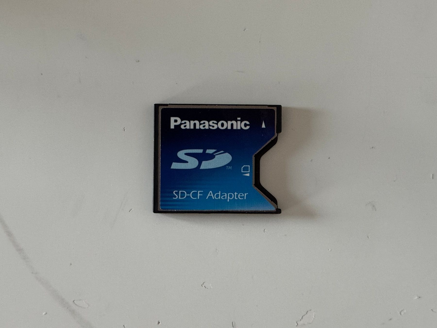 Panasonic Schede di memoria: Panasonic BN-SDCF 1E SD-CF Adapter SD Karte Memory Card – Usato da Rheinfelden venduto da Eldritchwitch
