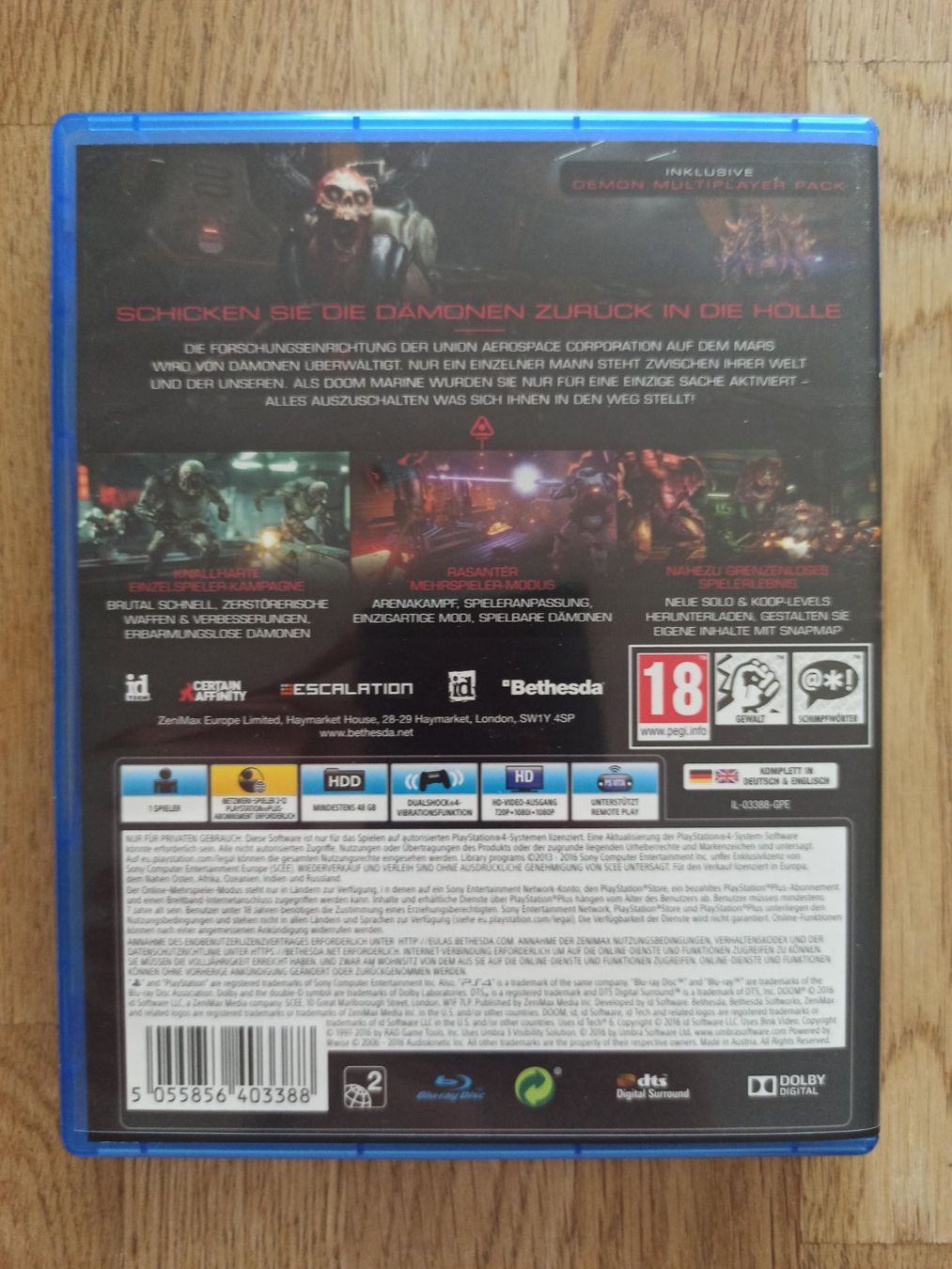 Giochi: Doom PS4 / PS5  - TOP – Usato da Oberweningen venduto da mar_87mx 1